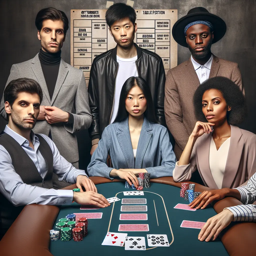 Representation of Optimizing Table Position for Strategic Advantage in Poker